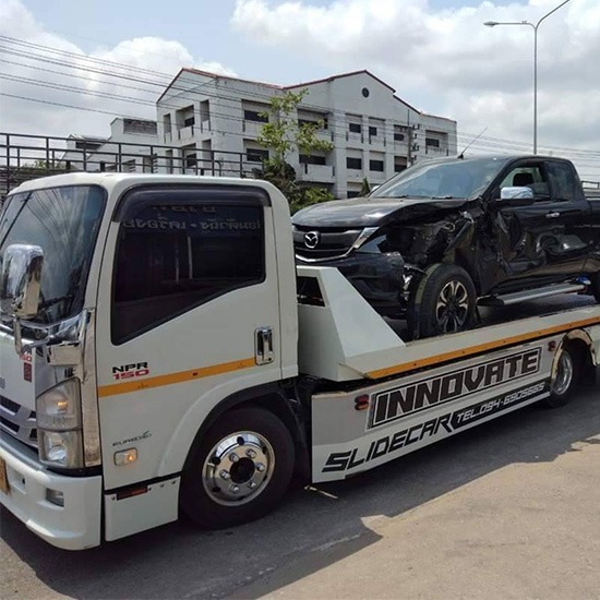 รถยกศาลายา อินโนเวทสไลด์คาร์ - ยกรถเสีย สามพราน นครปฐม